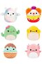 Micromallows Squishmallows Mini Soft Plush Toy Set of 6 Figures - 6 cm - Model - 1 - 7