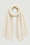 Solid Color Shawl - Ecru