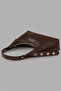 Women's Dark Brown Baguette Bag 205 - 2