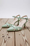 Women's Pointed Toe Ankle Strap Mid-Heel Shoes Functional Durable Quality Stylish - 4