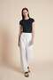 Wide Leg Plain Trousers