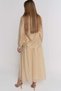Solid Ruffled Maxi Skirt - 3