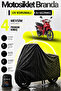Motorcycle Tarpaulin Mondial 50 Sfc Black Waterproof and Durable (Thickest) Cloth Lifetime Use