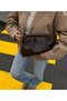 Cat Bag Brown Clutch with Knitted Detail for Hand and Shoulder - 2