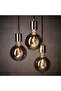 MOLNART LED bulb E 27 140 lumen, globe grey clear glass, 125 mm - 3