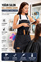 Kua Dye and Stain Resistant Waterproof Rustproof and Black Hairdresser Apron with Adjustable Ring - 2