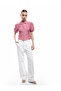 Classic Lapel Button Slim Fit Short Balloon Sleeve Striped Shirt - 2