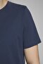 JJEORGANIC BASIC TEE SS O-NECK NOOS كحلي - 6