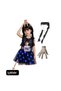 Wednesdayyy Light-Up Combed Cotton Costume Dress Wednesday Wig Wednesday Hand Set Birthday Party