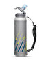 SkyFlask IT Speed 500ml (Clear), Insulated Double-Wall Handheld Soft Flask, SpeedFill Flip Cap, Adjustable Sweatproof Strap, Neoprene Thumb Loop, Lightweight Compressible Running Bottle