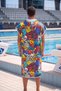 Tude Unisex Swimmer Training Sea Pool Hooded Arena Poncho Towel for Summer and Winter Championships - 7