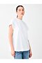 Off-White Round Neck Relaxed Fit Cotton T-Shirt - 4