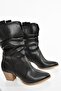 Black Drawstring Dallas Women's Boots J404040009 - 7