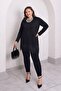 Long Sleeve Lace Detail T-Shirt - 2