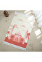 Prayer Rug Pink Mosque / 60x100 cm