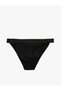 Bikini Bottom Embroidered Thick Waist Detailed - 7