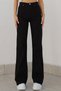 Black 90's Maybach Gold Lycra Super High Waist Wide Leg Wide Leg Jeans - 3