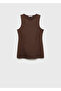 Sleeveless Ball with Stitching Detail - 3