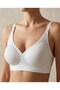 Women's Honeycomb Texture Wire Free Bra with Removable Pads Breathable Non-Marking Everyday Bra - 6