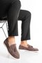 Genuine Leather Men's Loafer Shoes Mink Suede Daily Comfortable Casual Moccasins with Tassels Siena - 3