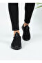 Lace-Up Knit Unisex Sneakers-Black - 2
