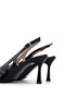 Women's Genuine Leather Black Patent Leather High Heels - 5