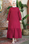 Dress Burgundy - 13202 - 8