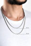 Modern Steel Men's Necklace - 4