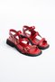 Patricia Women's Genuine Leather Gold Buckle Adjustable Summer Sandals Slippers Ultra Comfortable and Stylish - 6