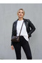 Women's Buckle Baguette Handbag Antique Leather Adjustable Long Strap Hand and Shoulder Bag - 2