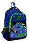 حقيبة مدرسية منقوشة باللون الأسود ساكس 23485