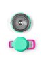Kids Water Green Neon Pink Dog Patterned Steel Thermos with Straw and Direct Drinking 500 ml 31913 - 8