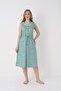 Women's Plus Size Cotton Modal Fabric Dress 8173 - 2