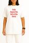 Oversized Dusk Beyond the End of the World Anime Chest Printed Unisex T-Shirt - 2