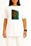 Oversized Lake Como Italy Chest Design Unisex T-Shirt - 2