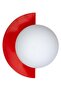 Cut Sconce Plug Red - 2
