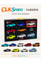 9 Pieces 1:43 Pull Drop Metal Car
