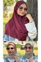 3 Pieces - Jacquard Jazz Scarf 120 X120 Cotton