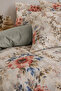 Peace Double Cotton Duvet Cover Set |   4 Pieces |   Set with Sheets and Pillows - 2