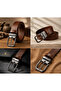 Williampolo Kale Genuine Leather Gray Buckle Belt - 5