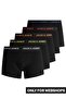 Jack Jones Men's Mixed Color Cotton 5-Pack Boxer 12167028