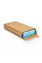 25x32x7.5cm Envelope Type Box - Box with Adhesive Tape on the Mouth - Kraft - 10 Pieces - 6