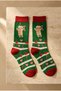 New Year's Socks Green - 2