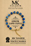 Genuine Lapis Lazuli Stone Bracelet 11000.003 - Colors Are Not Painted - They Are the Color of the Stone Itself