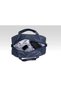 Navy Blue Faux Leather Unisex Large Volume Premium Travel & Fitness & Sports Bag - 00125 - 5