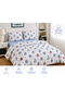 Cotton Duvet Cover Set with Elastic Sheets for Single Person - 2