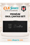 Beşiktaş Fan School Bag, Pen Bag - Premium Set with Thermos Bottle Gift in Special Box - 5