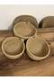 25x10-23x9-20x8 Set of 3 Wicker Basket Set Bathroom, Kitchen, Room Organizer Handmade Decorative - 3