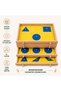 Montessori Geometry Drawer |   Montessori Geometric Drawer |   Geometric Shapes Drawer |   Wooden Geometry and Shape Recognition Montessori Educational Material |   Wooden Toy |   Preschool Education Materials