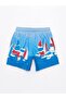 LCW Kids Printed Quick Dry Boys' Swim Shorts - 2